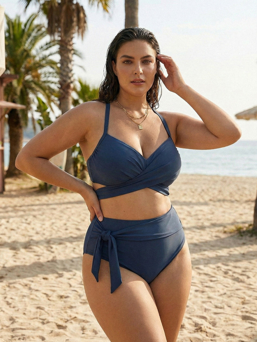 Mia-Wrap High Waist