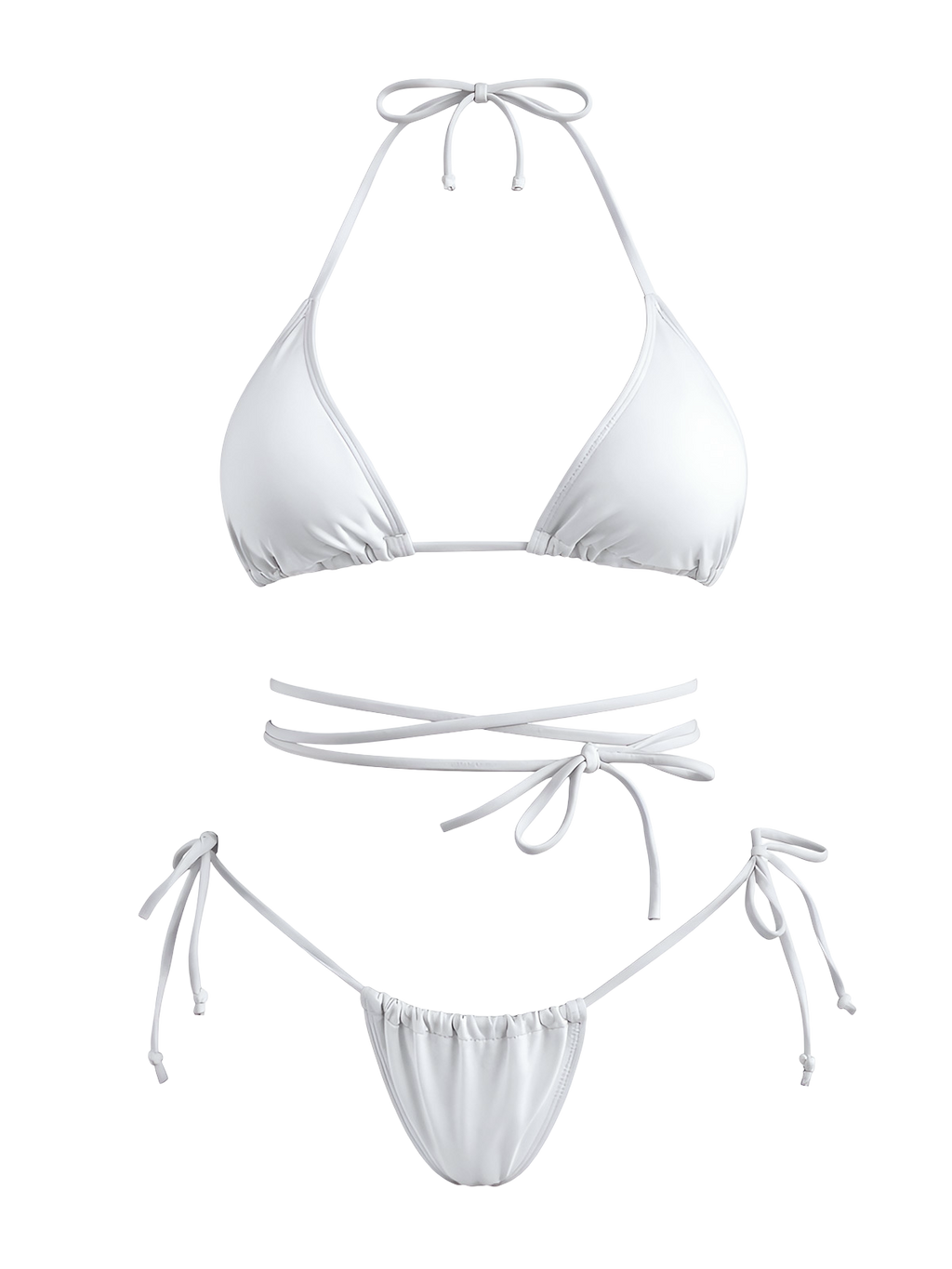 Rhea-Wrap String Bikini