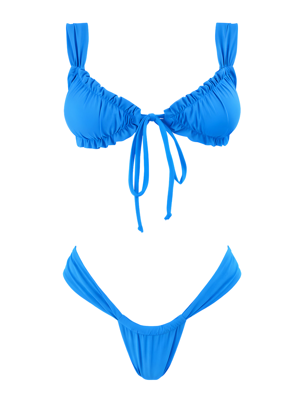 Elie-Ruched Bikini