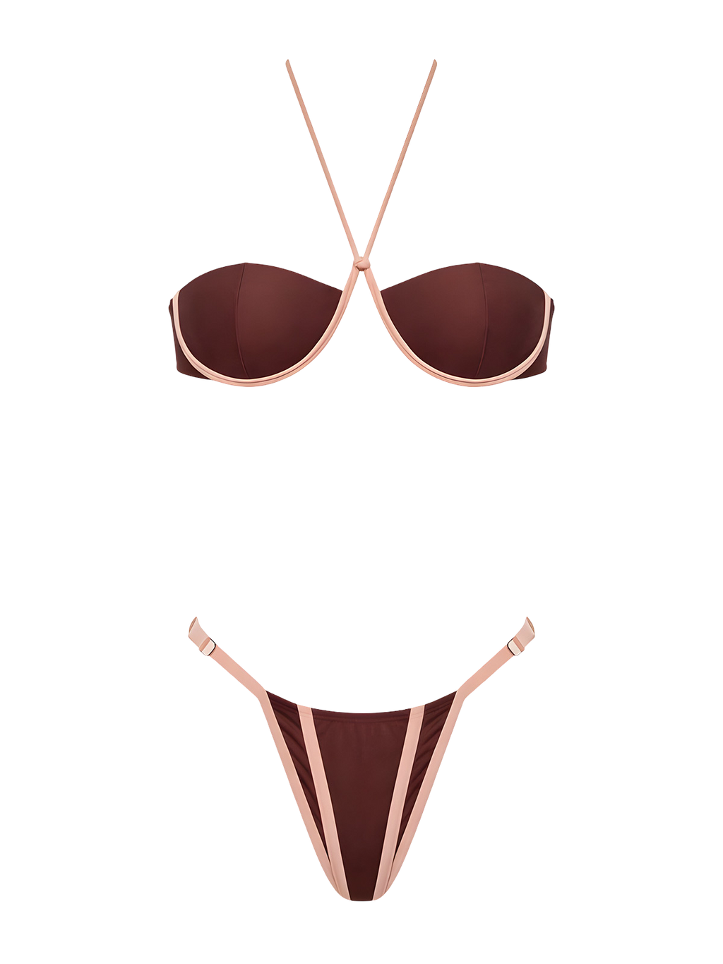 Lily–Twist Neck Bikini