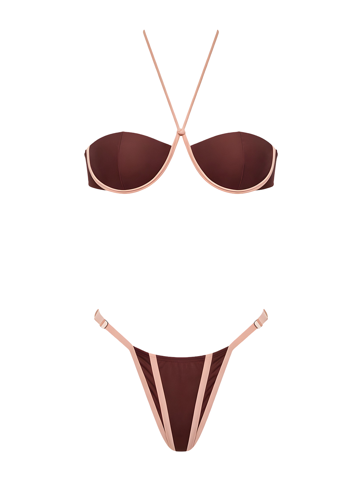 Lily–Twist Neck Bikini