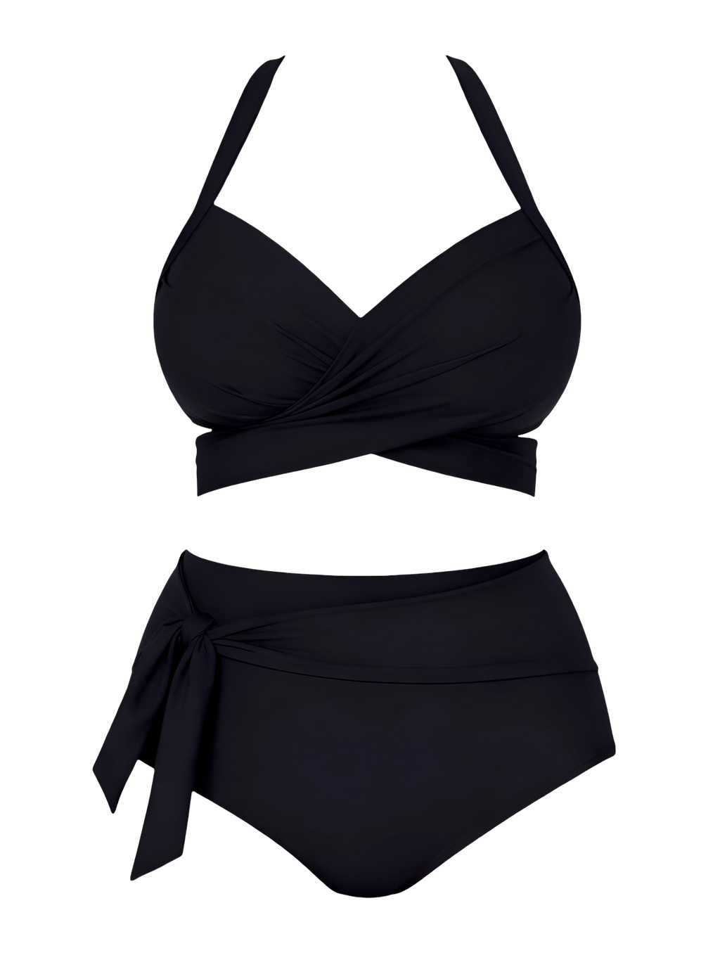 Mia-Wrap High Waist