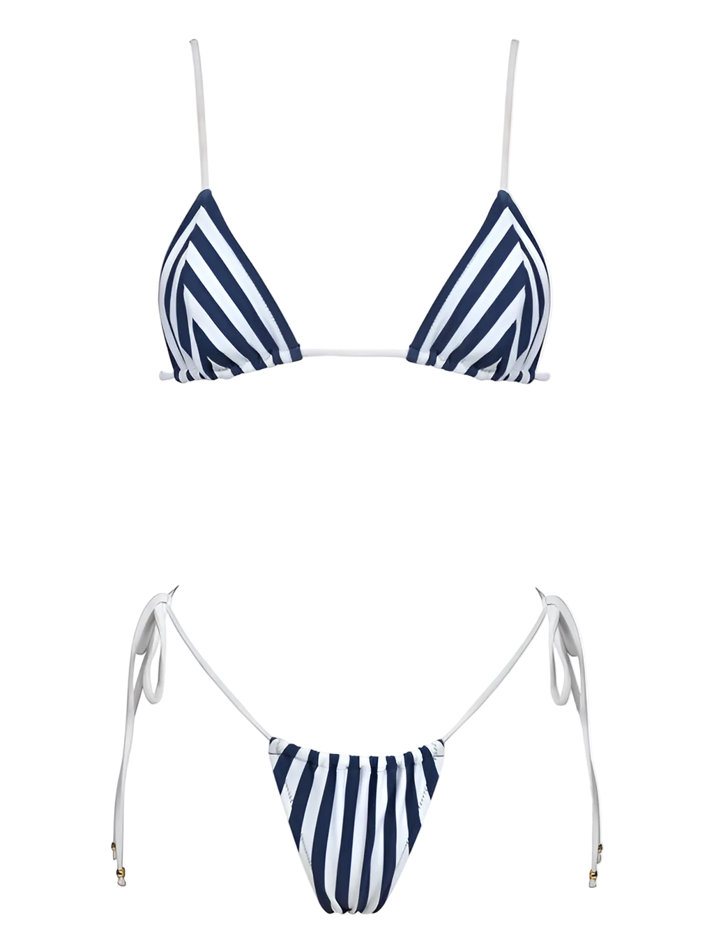 Chloe-Navy Stripe Bikini
